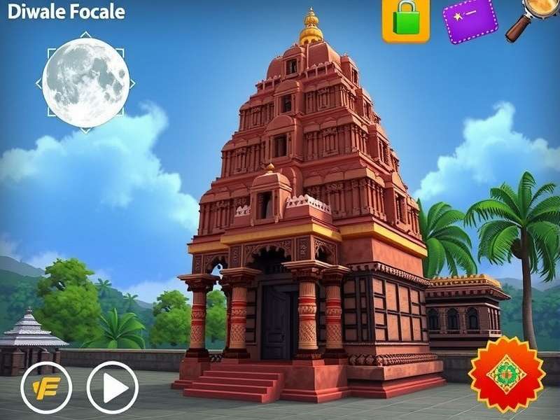 Belur Temple Puzzle Escape Game Screenshot
